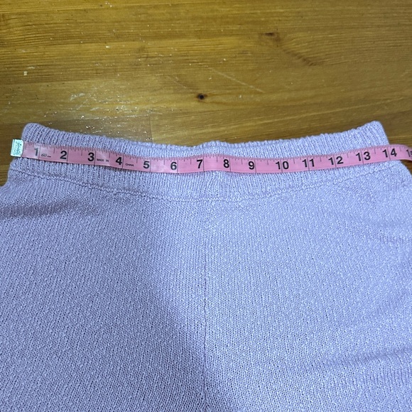 Free People Lavender V-Neck Knit Tank & Shorts Loungewear Set - Picture 9 of 11